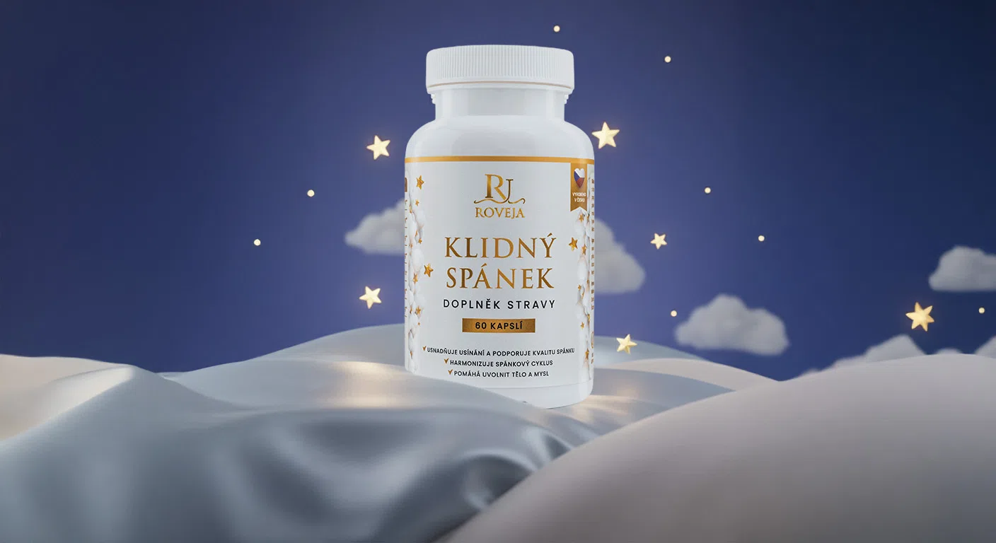 Prémiová přírodní formule pro hluboký spánek a svěží rána – produktový hero